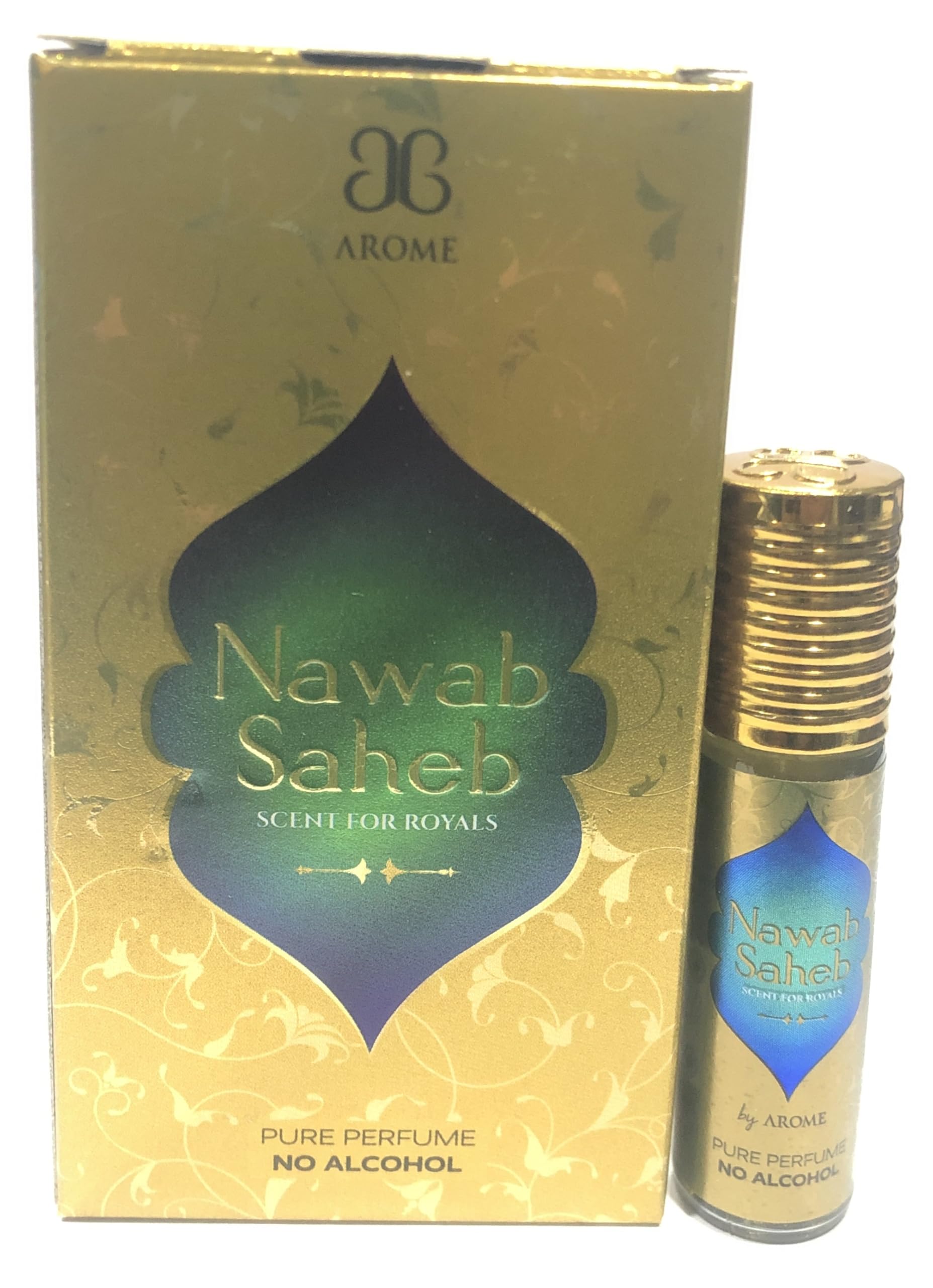 Arome Nawab Saheb Arabic Attar Perfume For Men Women I Non Alcoholic Roll On Attar I Usable For Gift I Pocket Size-image-49