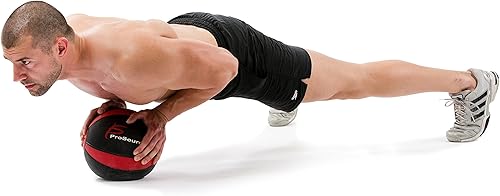 Miniatura 5 de ProsourceFit Balón medicinal con peso con agarre antideslizante y codificado por colores