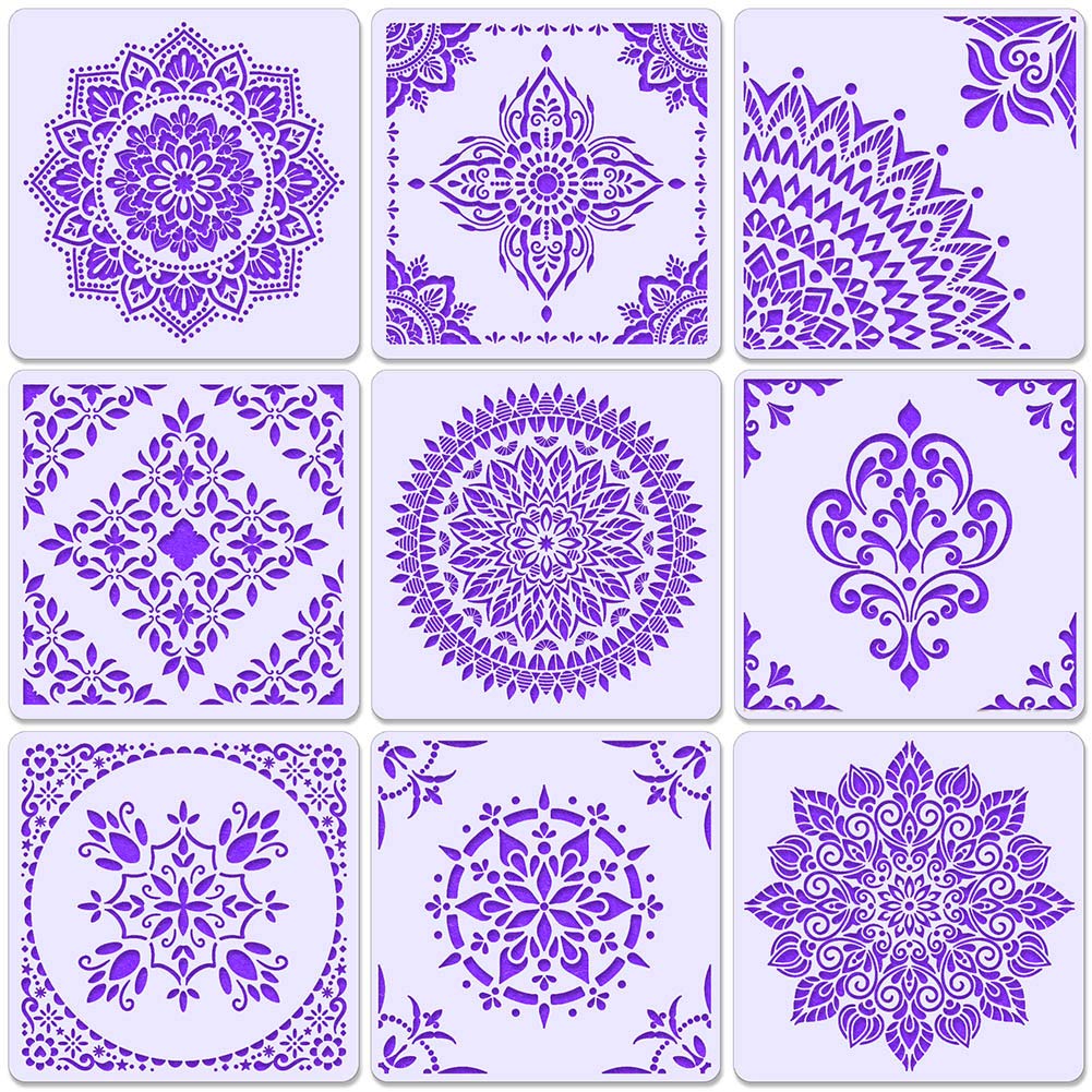 Patterns for fabric painting