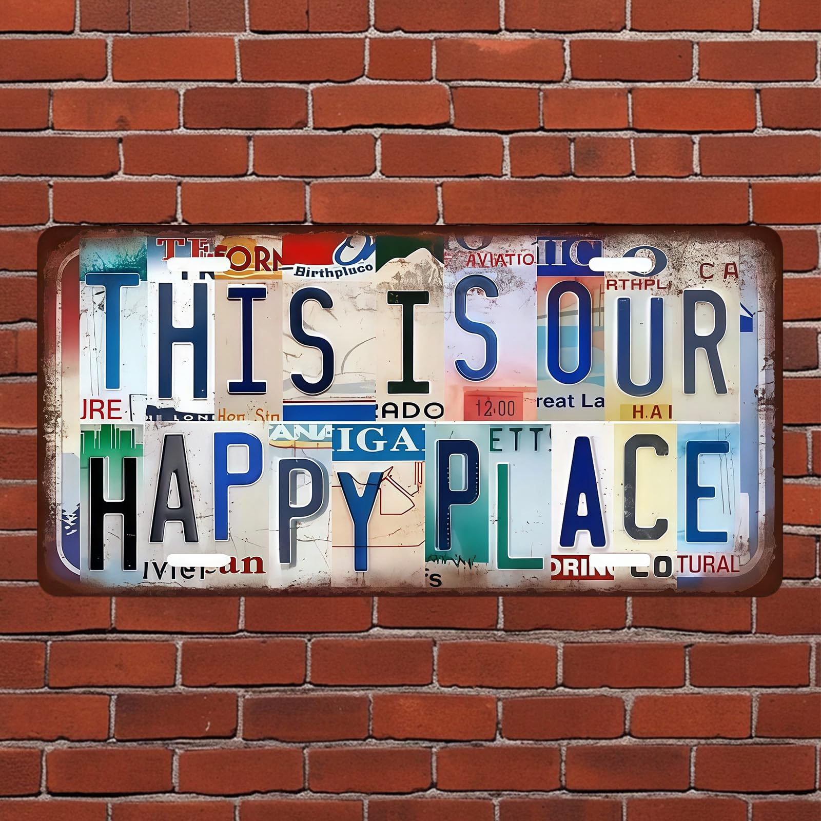 Tivleed Bar Signs for Home Bar, Metal Signs, Man Cave Accessories - Vintage Rustic Metal Wall Art for Pub Home Office Decor - Durable Iron Sign 15.5 x 30.7 cm