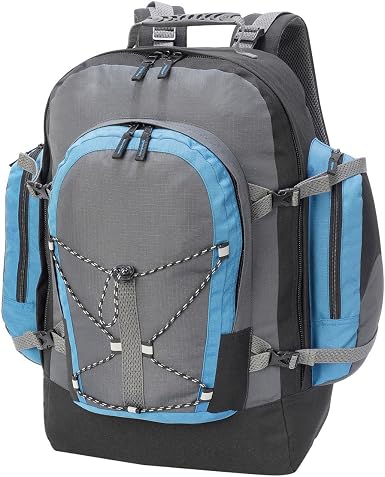 Amazon.com: Mochila de viaje Shugon Monta Rosa (40 litros), Viajar, talla  única , Gris oscuro/Negro/Petrol : Ropa, Zapatos y Joyería