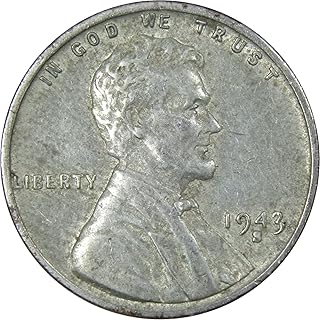 1943 S Lincoln Wheat Cent Circulated Steel Penny 1c Coin Collectible