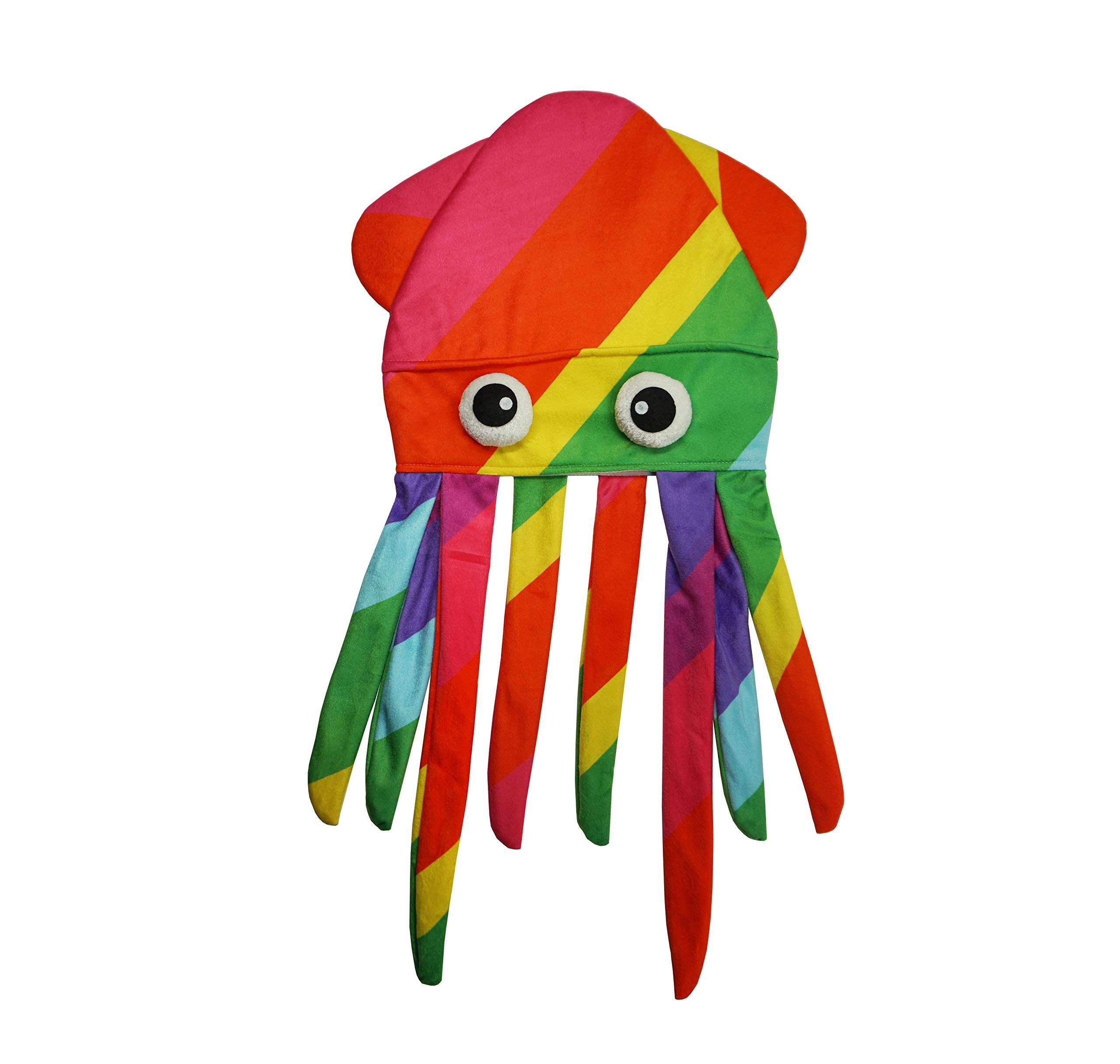 Squid Costume Hat. Handmade Squid Costume Party Crazy Hat.