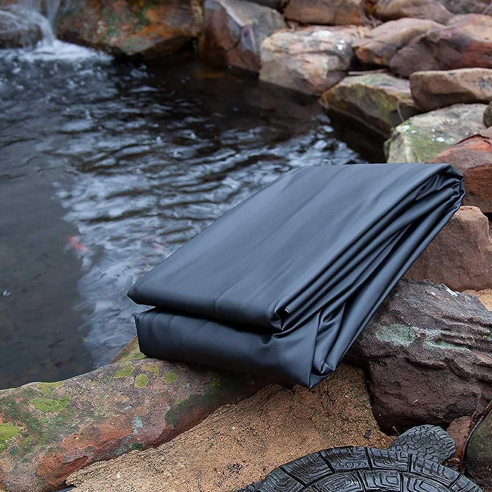 Bâche de bassin robuste pour bassin à poissons et isolation piscine 6x10m