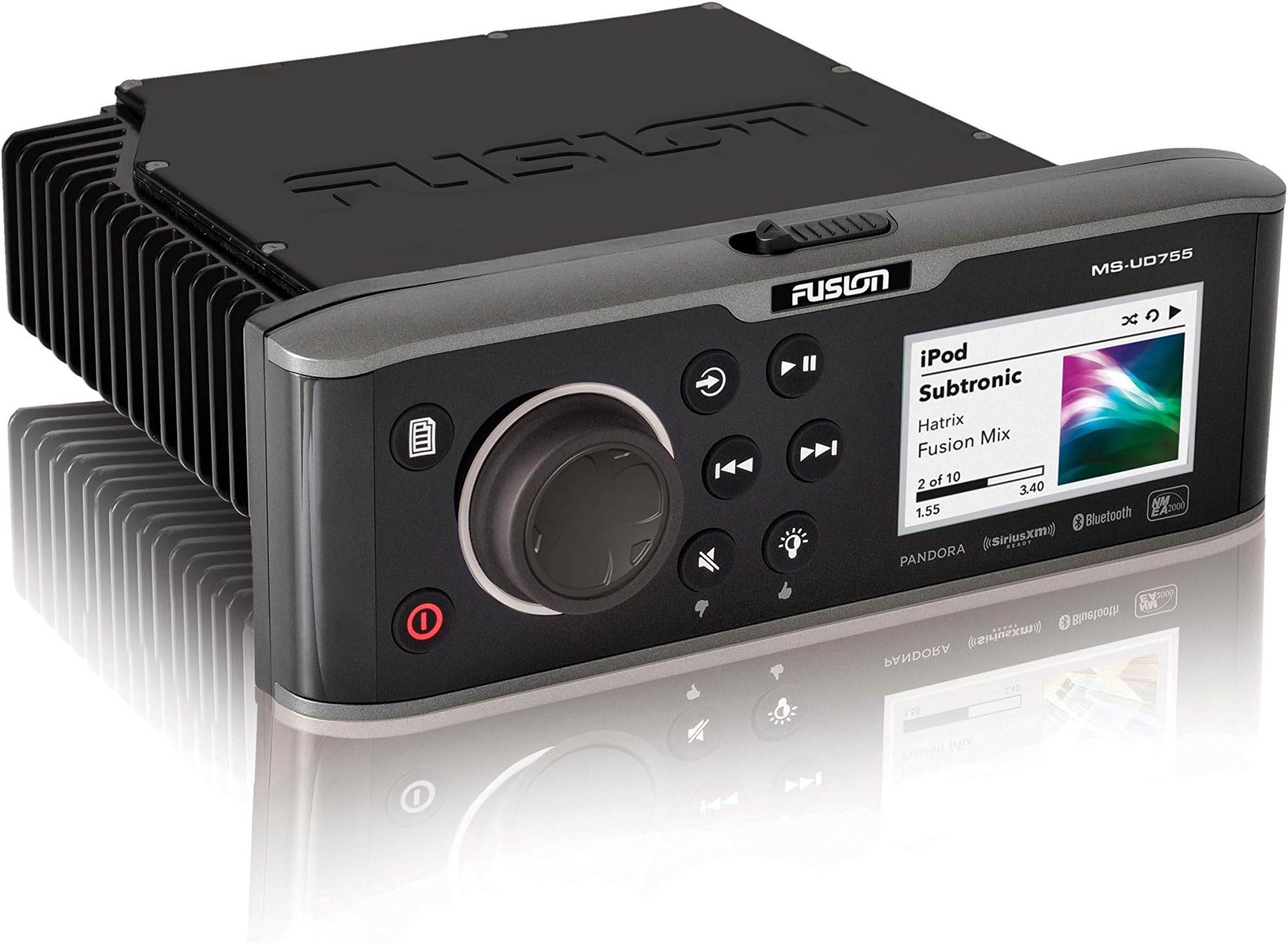 Garmin 010-01882-00 MS-UD755, Fusion, Marine Stereo w/Internal UNI-Dock, 2.63"