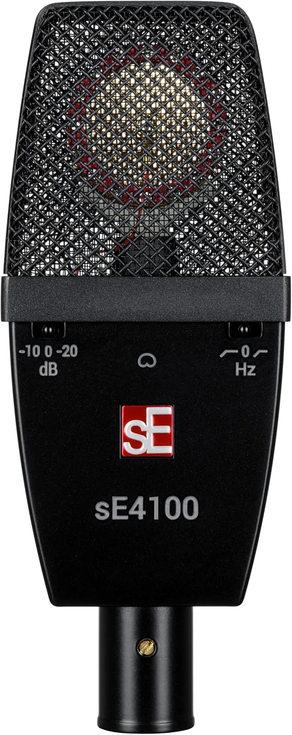SE ELECTRONICS SE4100 Large Diaphragm Cardioid Vintage Condenser Microphone w/Shockmount