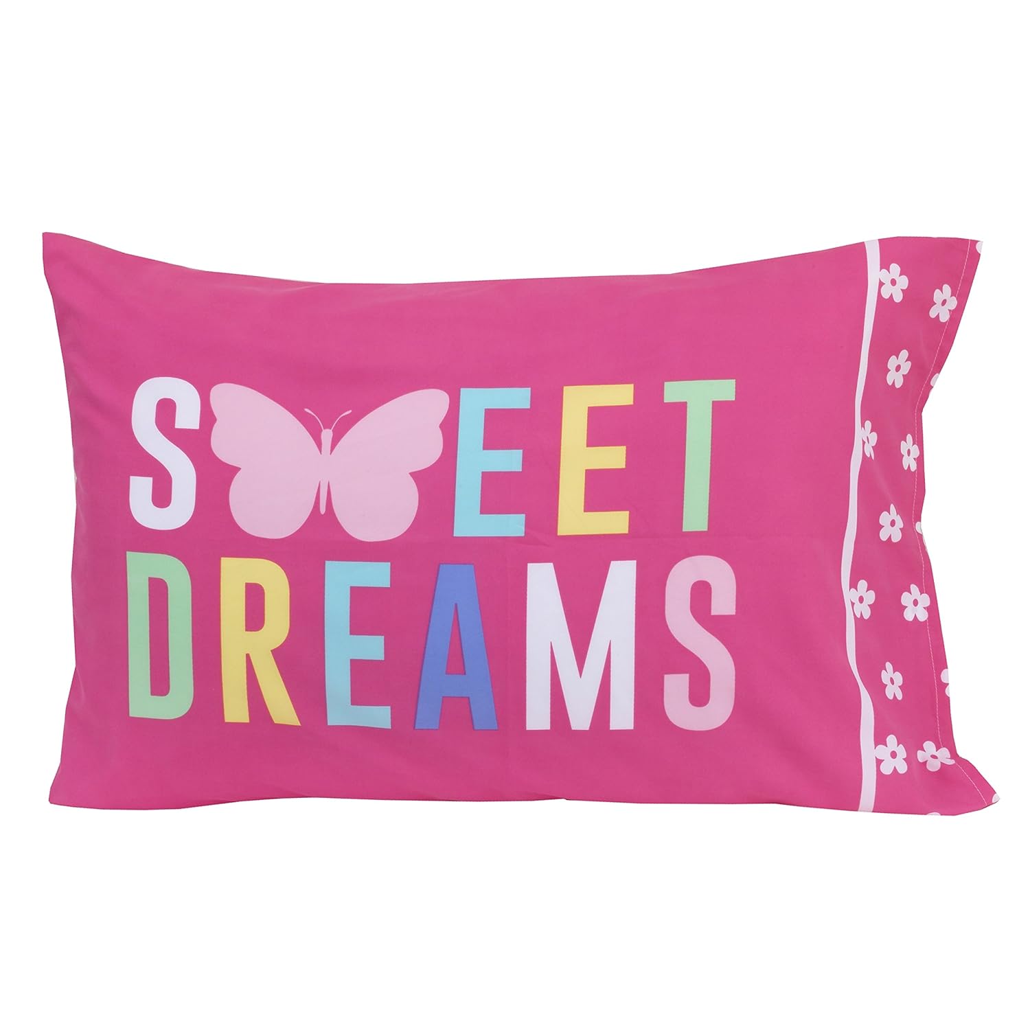 Carter's 4-Piece Toddler Set, Pink/White Butterflies, 52" x 28"