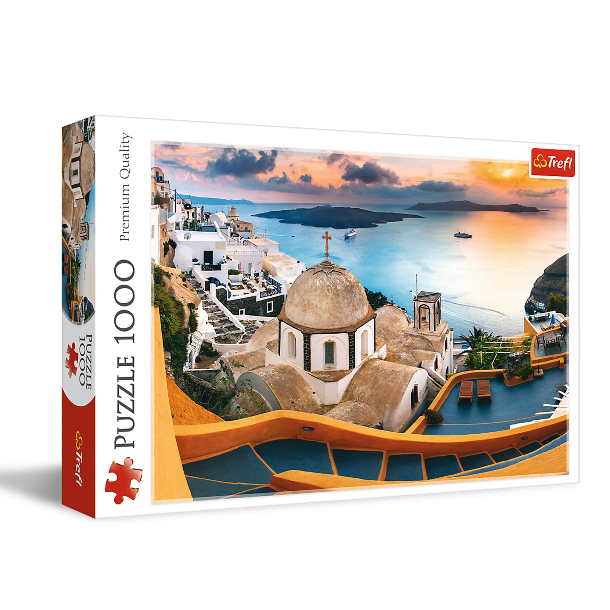 Trefl 10445 "Fairytale Santorini Puzzle (1000-Piece)