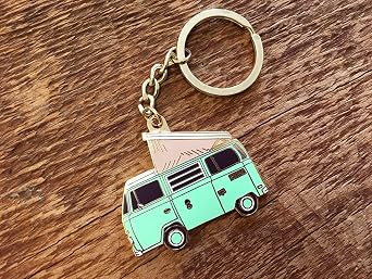 Noteworthy Camper Van Keychain