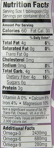 Miniatura 9 de Mamma Chia Semillas de chía orgánicas, color negro, 12 onzas (paquete de 1)