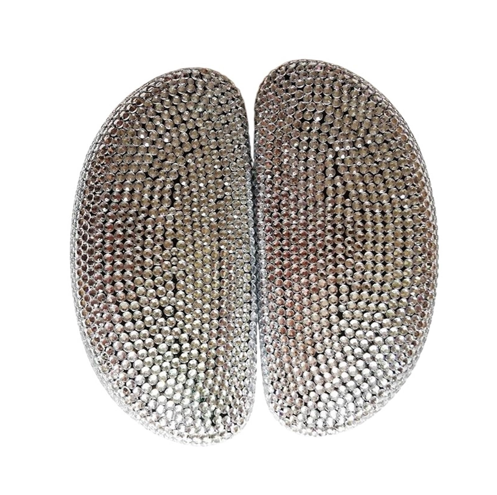 Scatola for occhiali con diamanti, custodia for da sole, grandi dimensioni, strass, scatole portaoggetti