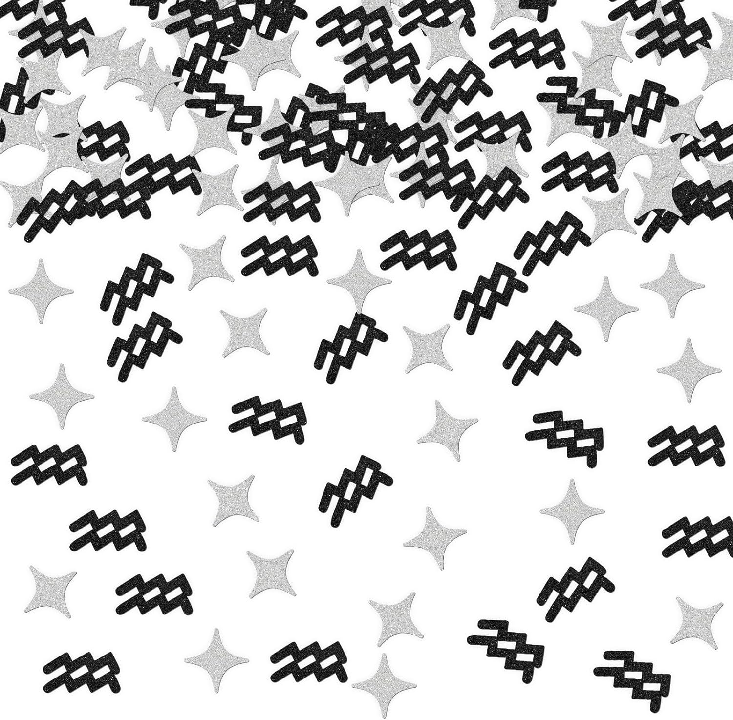 Amazon.com: Ambishi 120pcs Aquarius Confetti, Constellation Theme ...