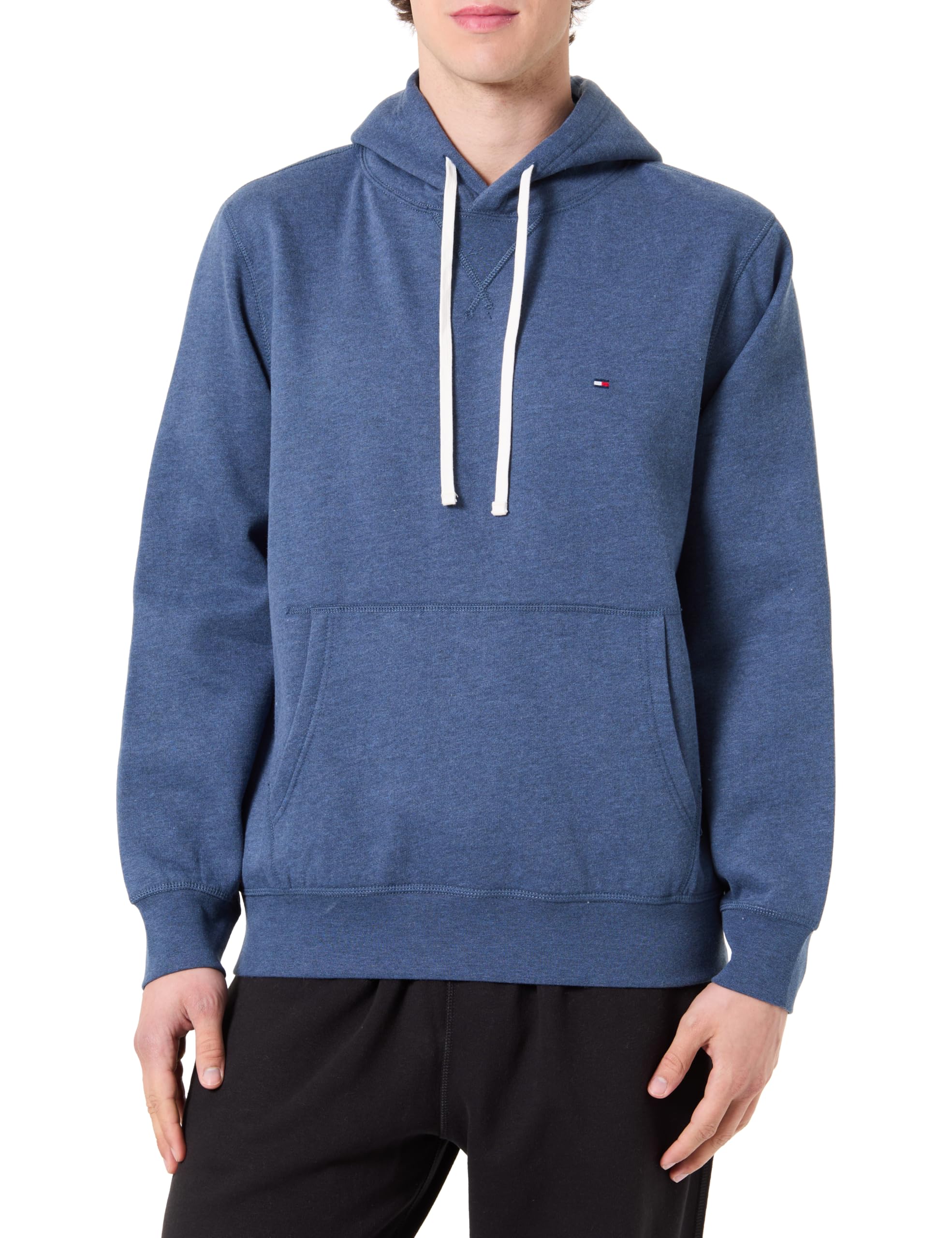 Tommy Hilfiger Herren Hoodie Seasonal Fleece mit Bauchtasche