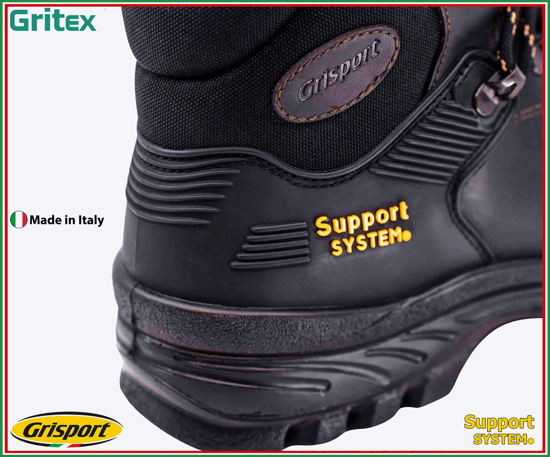 Grisport 10242D26G LONTRA Dakar Trekking wysokość kostki gumowa wyściółka GRITEX wodoodporna metalowa przelotka system wsparcia
