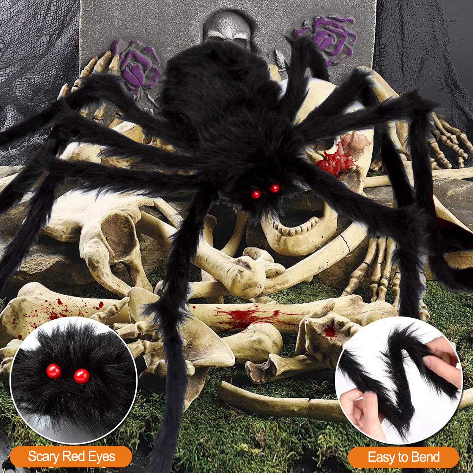 Trójkątna pajęczyna na Halloween, Halloween, Halloween, dekoracja pajęczyna