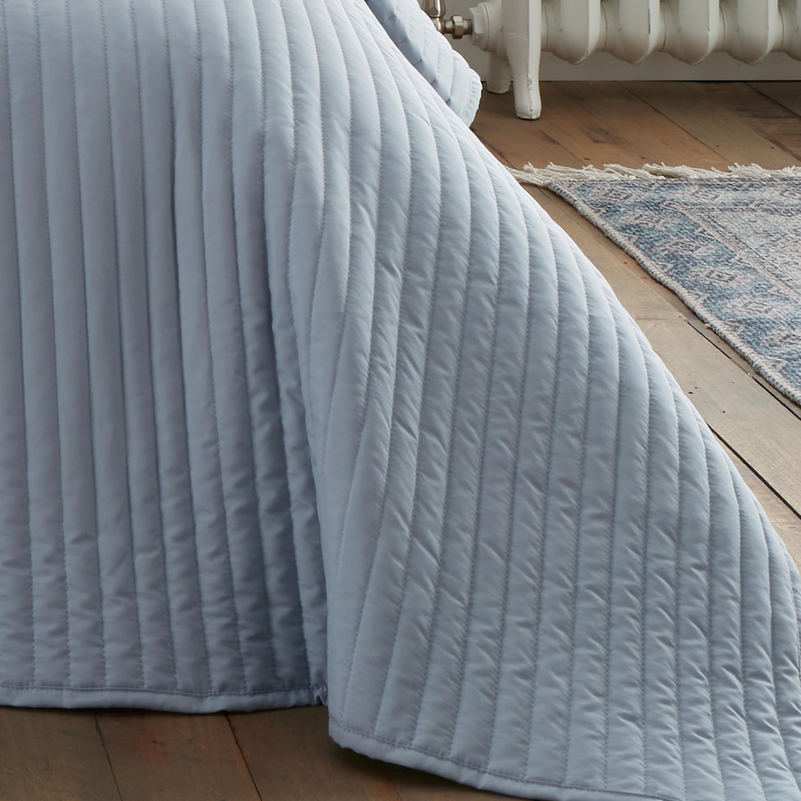 Bianca Plain Dyed Blue Parure Housse de Couette 200x220 60x70 (2 Bianca Plain Dyed Blue Parure Housse de Couette 200x220 60x70 (2