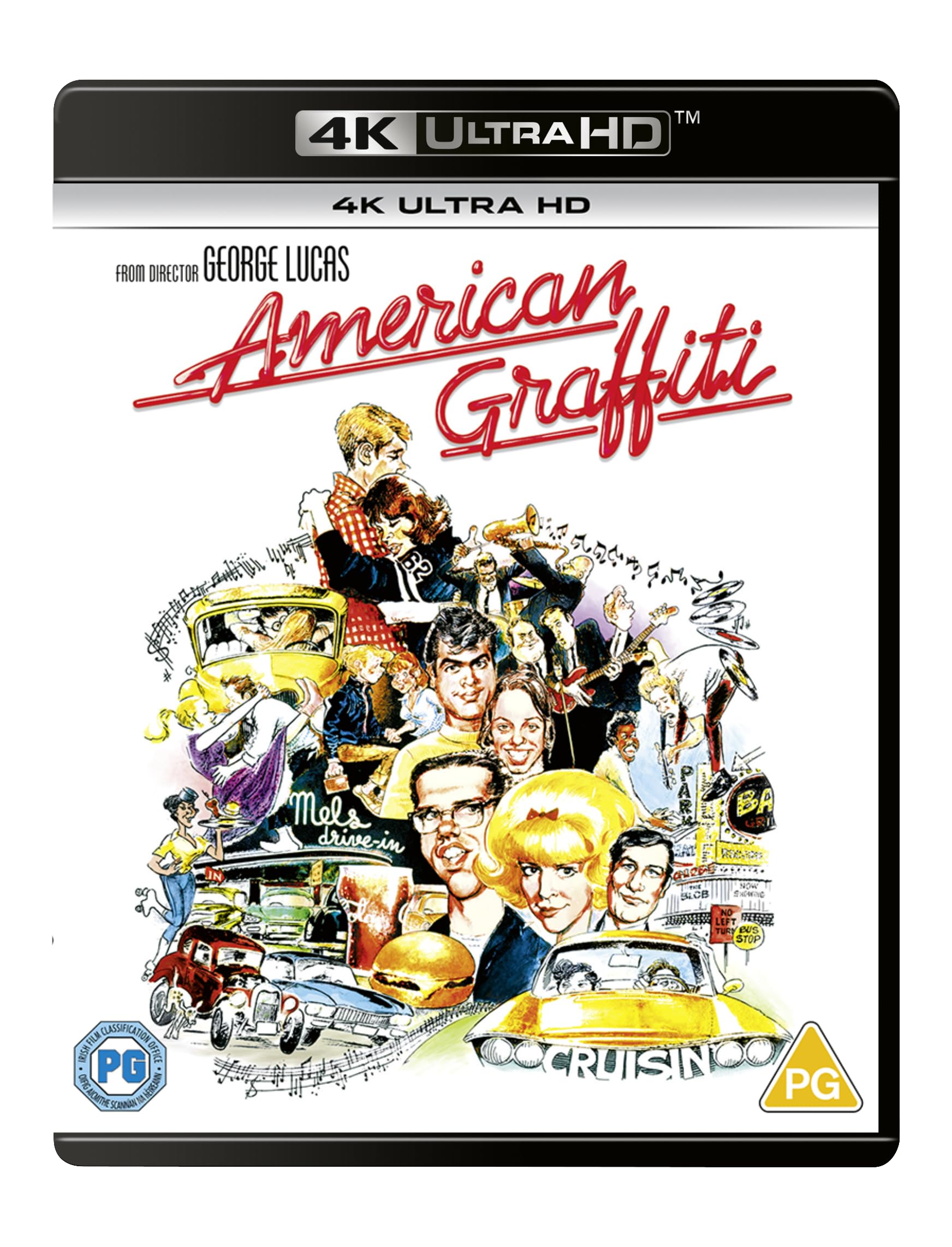 American Graffiti [4K Ultra HD] [Blu-ray] [Region B]