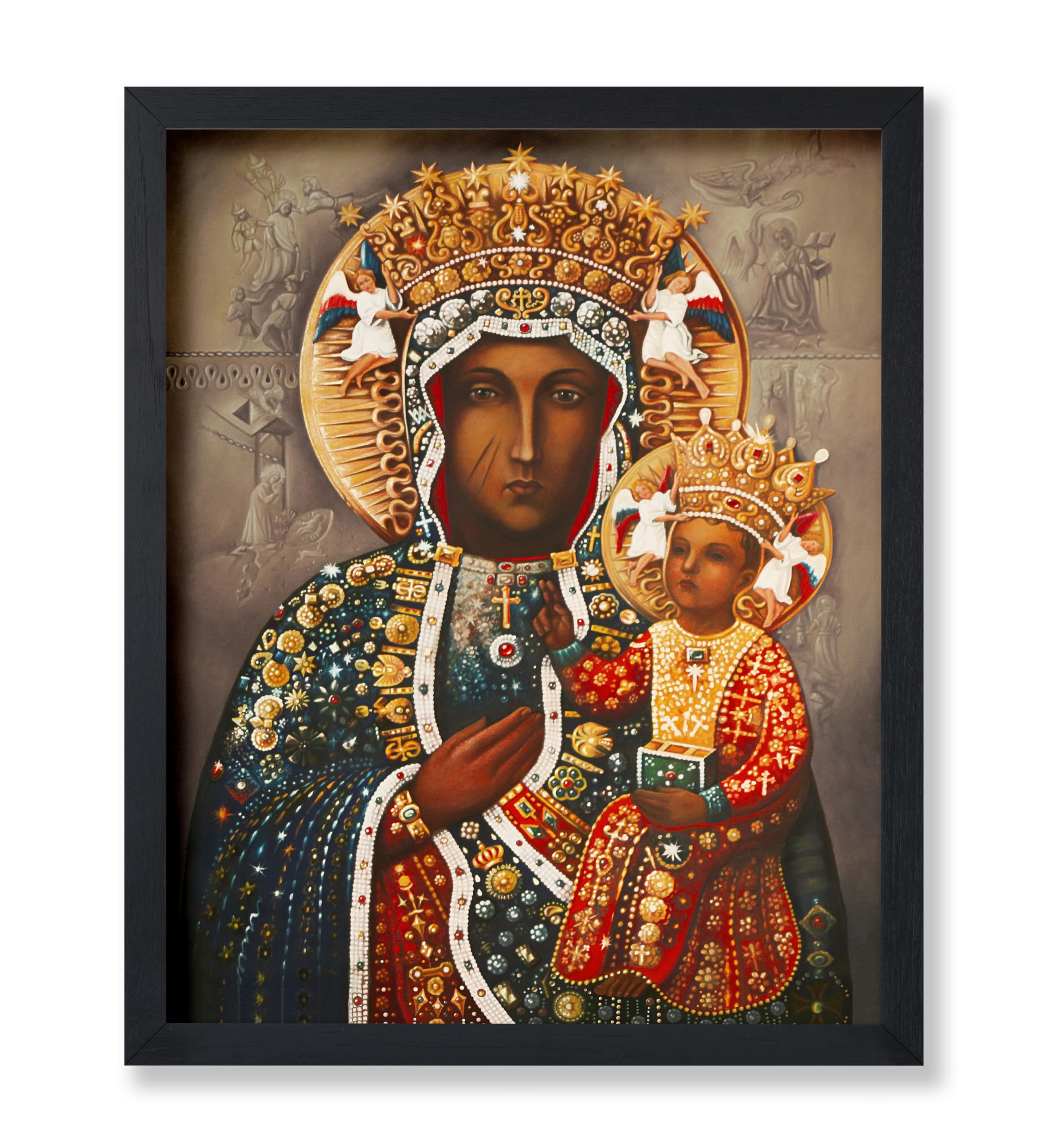 Amazon.com: Poster Master The Black Madonna of Czestochowa Poster