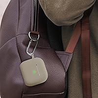 Vista 803 de Funda para AirPods Pro con kit de limpieza, funda de silicona suave para Apple AirPod Pro de 1ª/2ª generación, accesorios de funda AirPods Pro/Pro 2