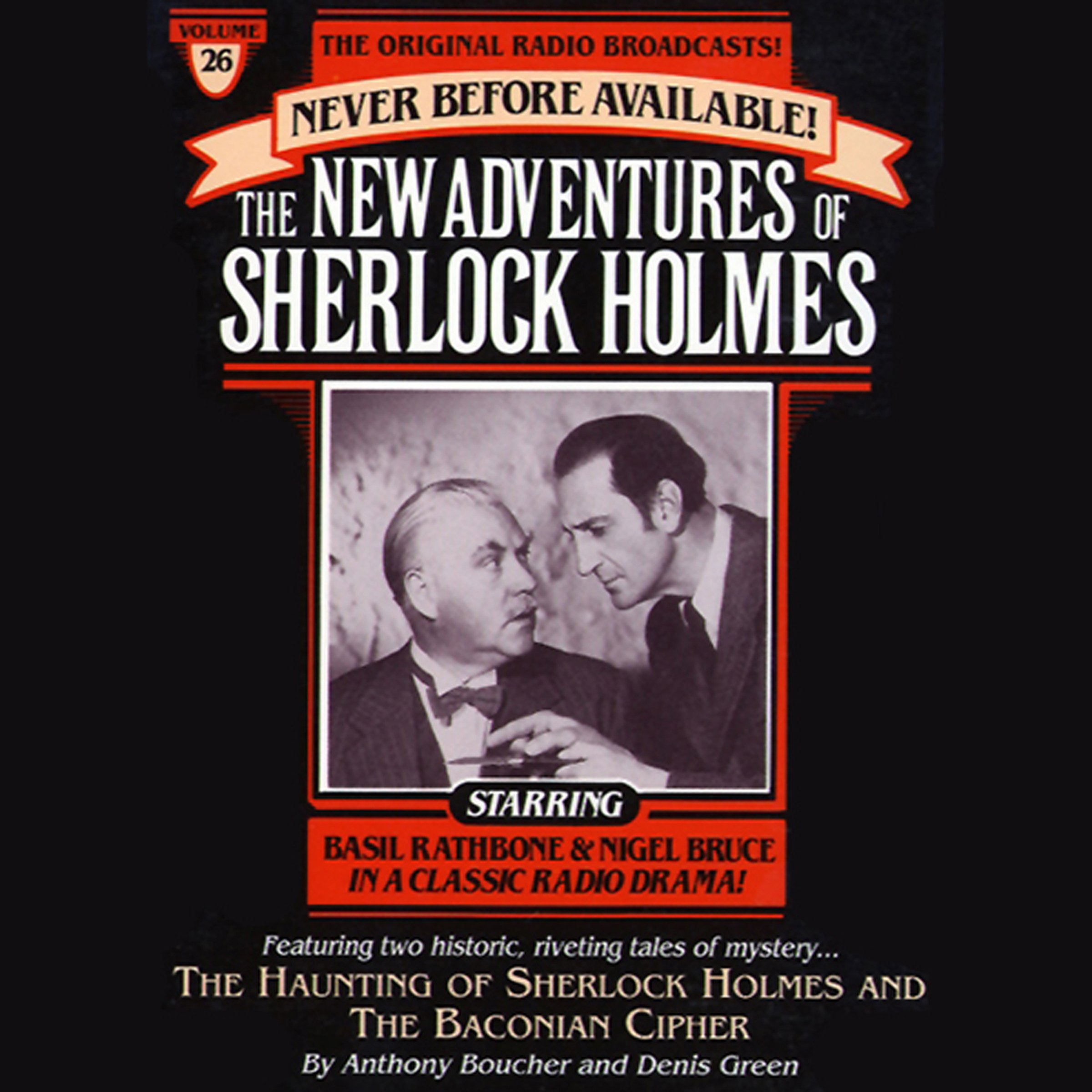 Cover art for The Haunting of Sherlock Holmes and Baconian Cipher