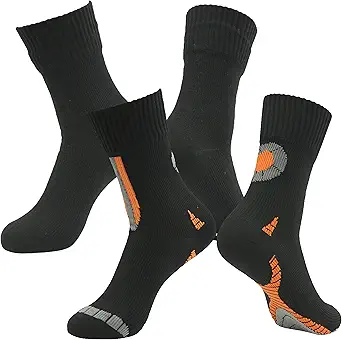 RANDY SUN [SGS Certified Unisex Waterproof & Breathable Hiking/Trekking/Ski Socks 1&2 Pairs