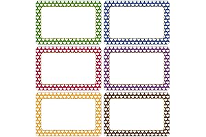 180 Piece Heart Name Tags Stickers