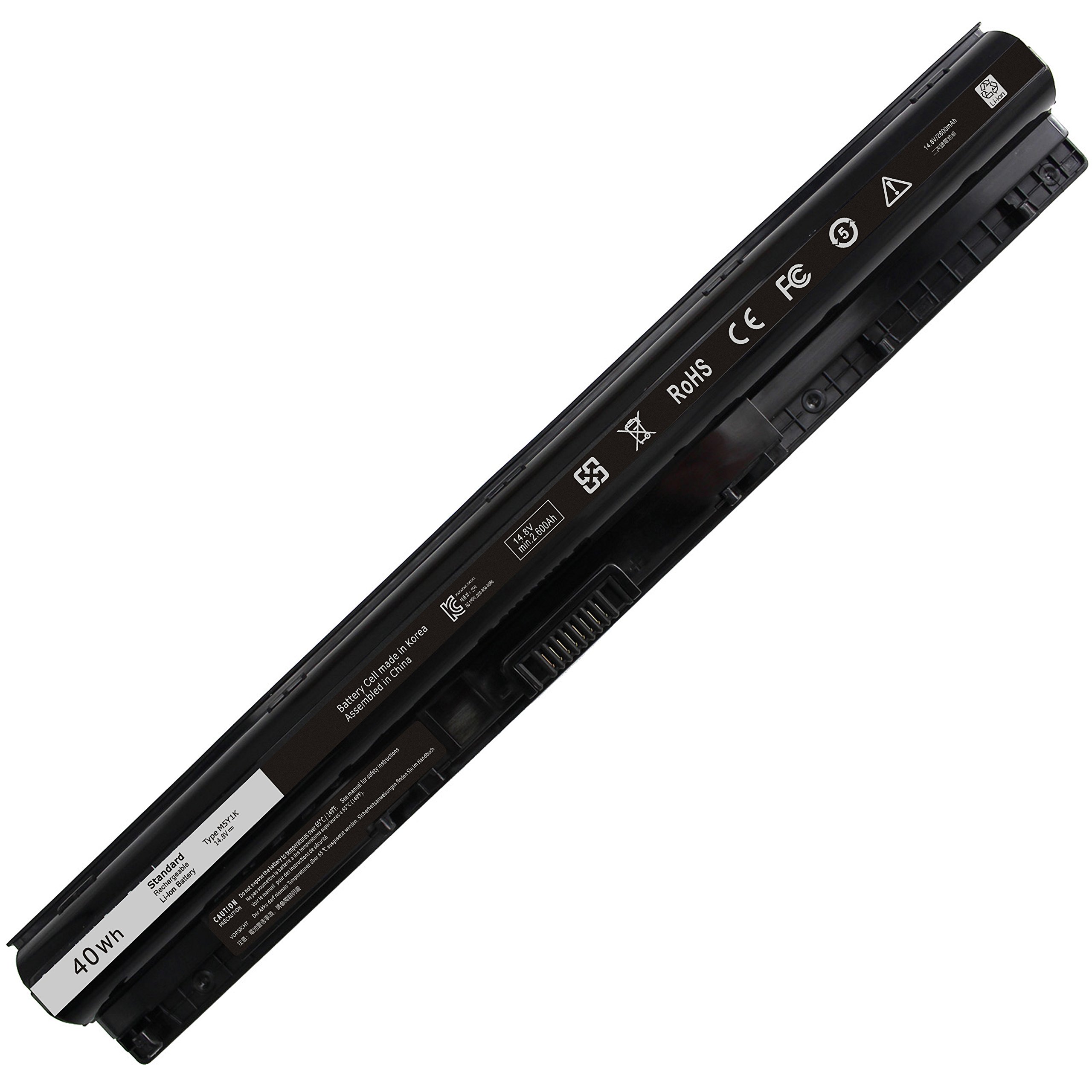 M5Y1K 40WH 14.8V Replacement Dell Inspiron Battery for Dell Inspiron 15 3000 5000 3567 5755 5559 5558 3551 3451 3558 5785 5756 5458 5759 5758 GXVJ3 453-BBBQ WKRJ2 VN3N0 P63F P51F P52F P64G Laptop.