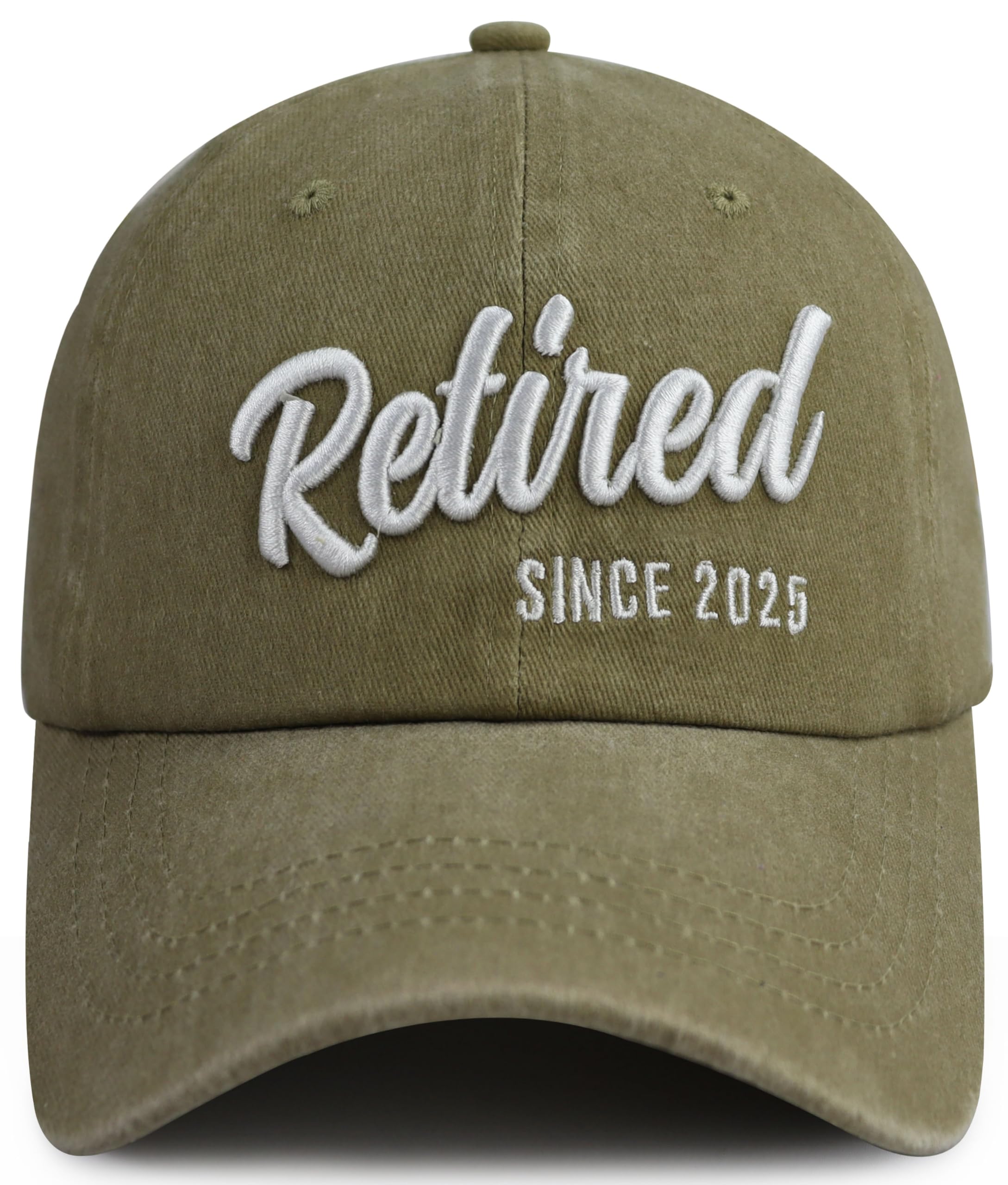 Goyklrb Retired Since 2025 Hat for Men Women Retirees, Funny Adjustable Cotton Embroidered Retirement Baseball Cap