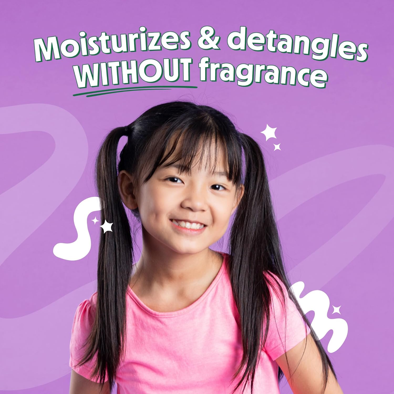 Not Your Mother's Kids Daily Care Bundle - Fragrance Free Shampoo, Conditioner, and Detangler (3-Pack) - Scent Free Hair Products for Kids