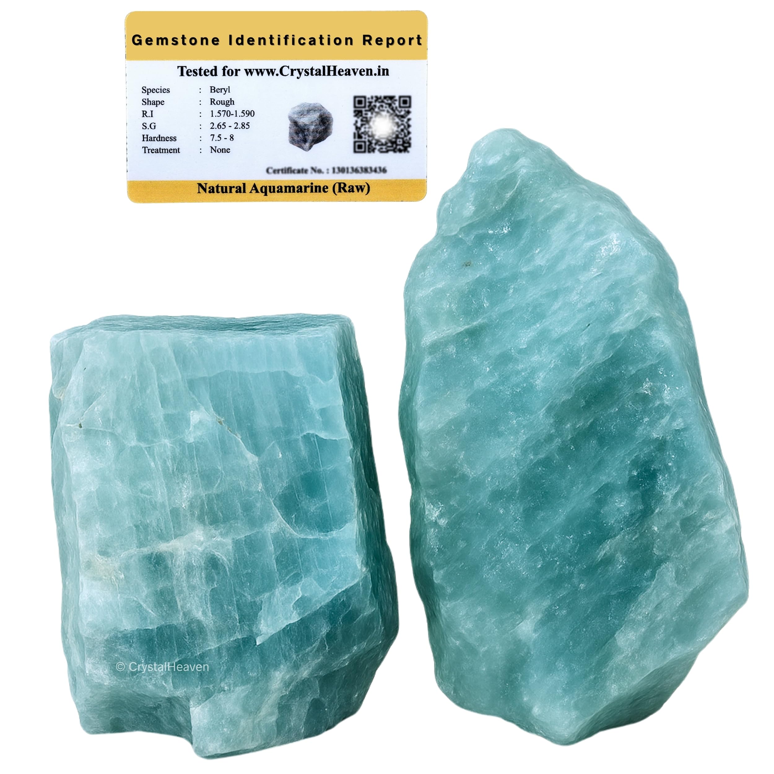 Crystal HeavenCrystal Healing Rough Stone, Natural Raw Crystals for Manifestation, Meditation and Reiki Healing