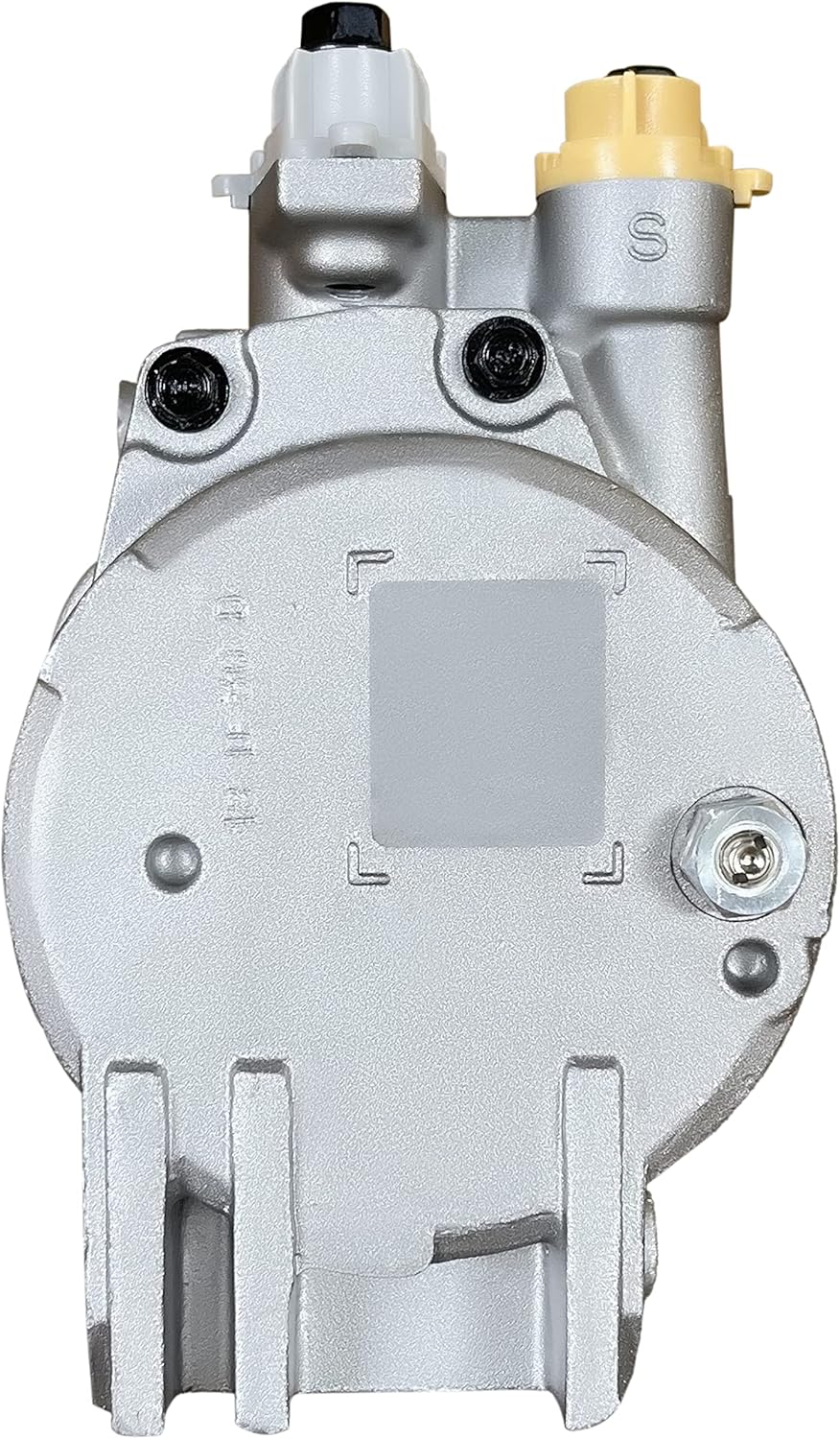 RY AC Compressors FH686 3L A/C Compressor and Clutch (Silent Operation, Fits Ford F-250, F-350, F-450, F-550 Super Duty 6.7L 2017-2019)