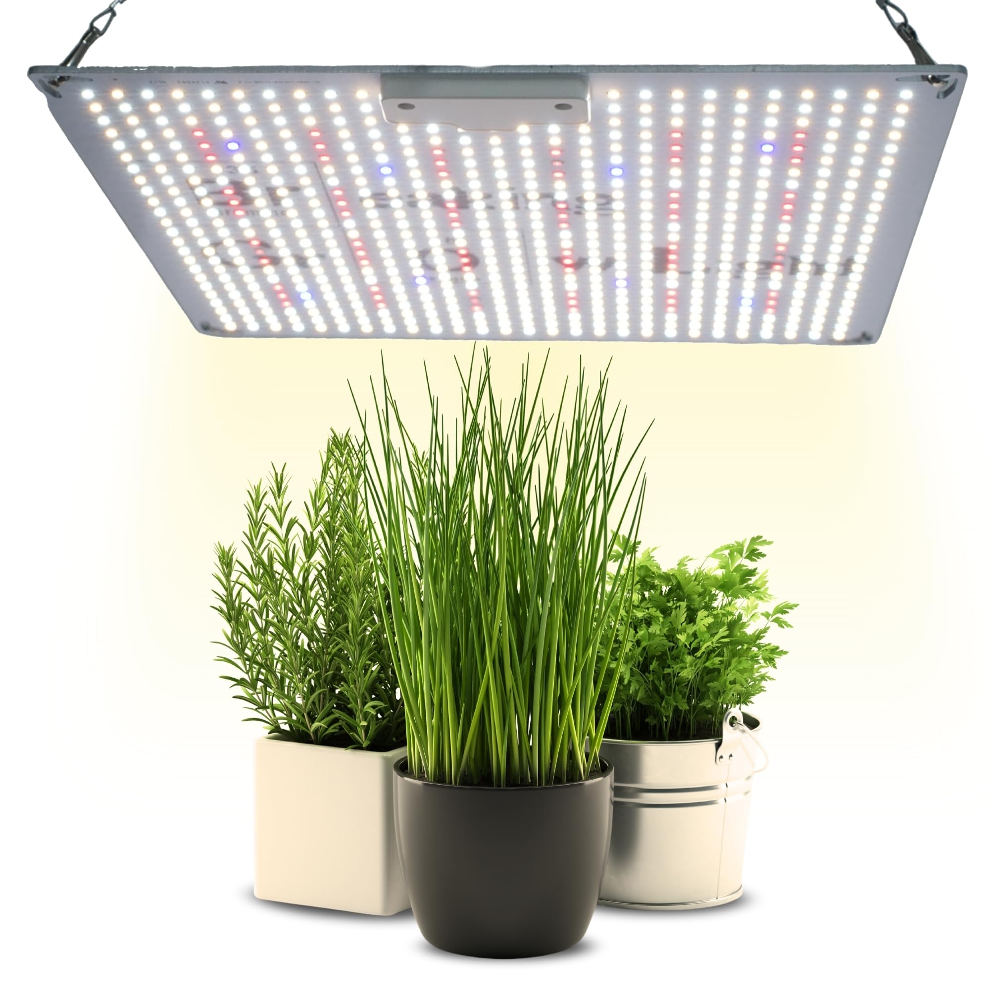 MADAME GROW luz plantas -luz plantas interior - luz para plantas interior - luz crecimiento plantas interior - led de cultivo -luz de crecimiento para plantas - grow light -led plantas (QUANTUM BOARD)