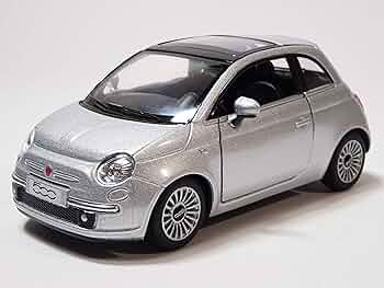 フィアット　500  模型　ミニチュア　1/28 チョロQ プルバック　シルバー フィアット 500 模型 ミニチュア 1/28 チョロQ プルバック