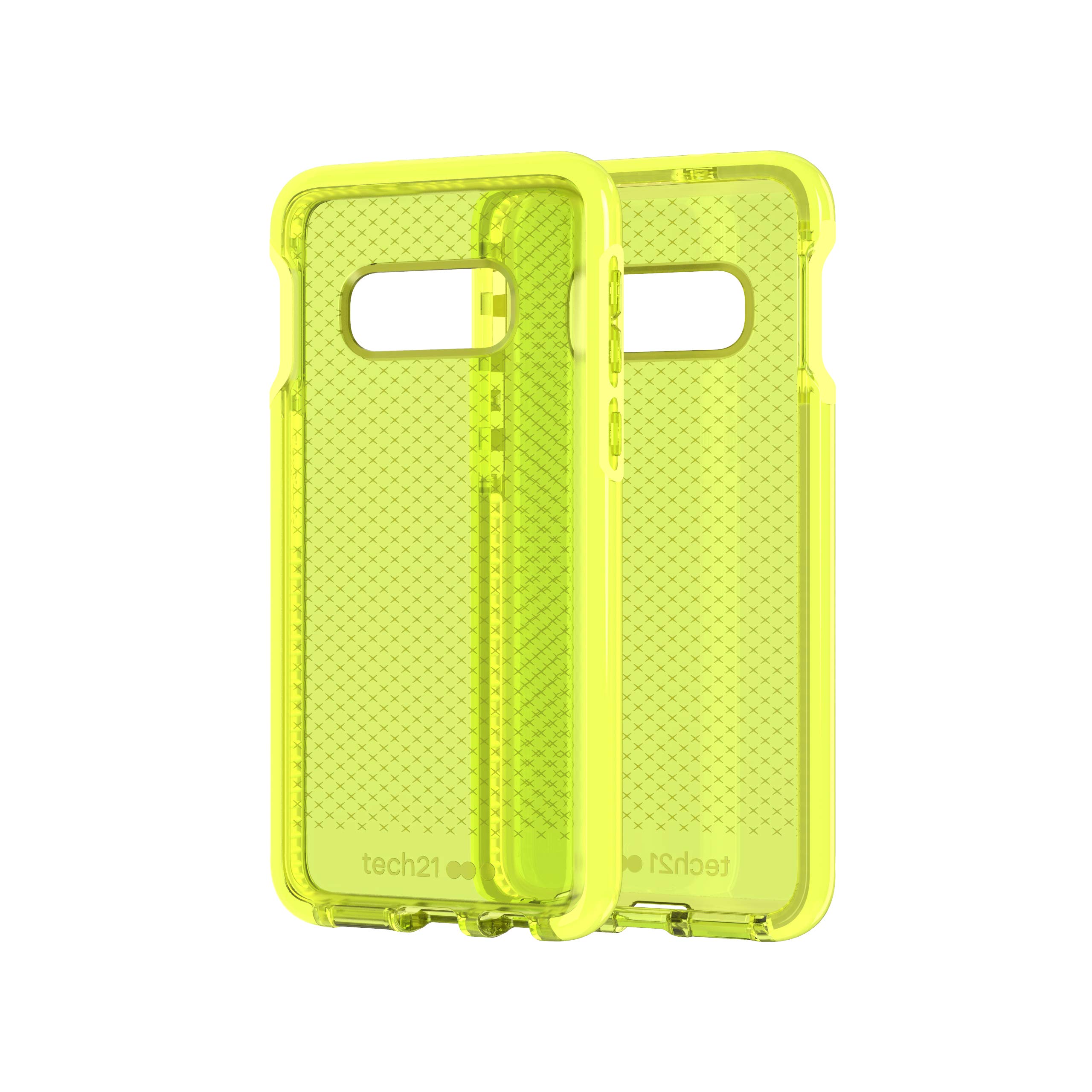 Coque Samsung S10E Tech Enterprises jaune fluo fine - 8