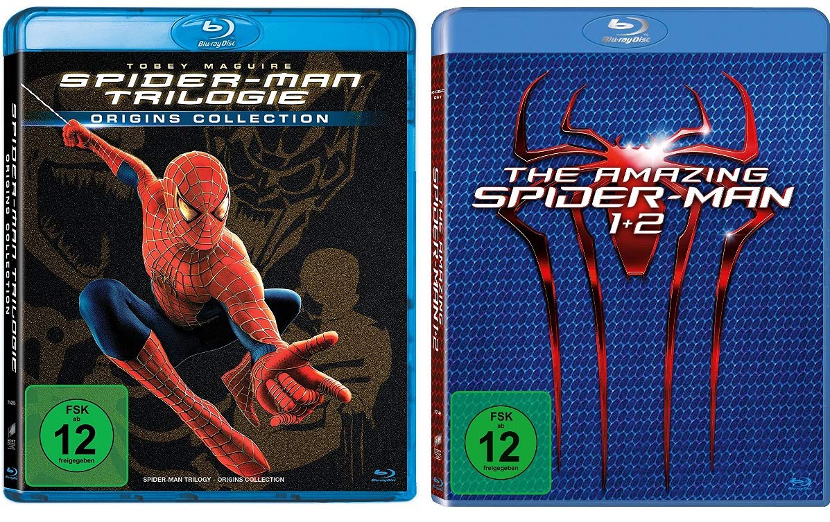 The Amazing Spider Man Deutsch Online Anschauen Spider-Man Trilogie (Film 1-3) + The Amazing Spider-Man Box (Teil 1+2