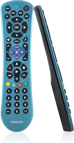Control remoto Philips universal, para Samsung 4-Dispositivo Azul