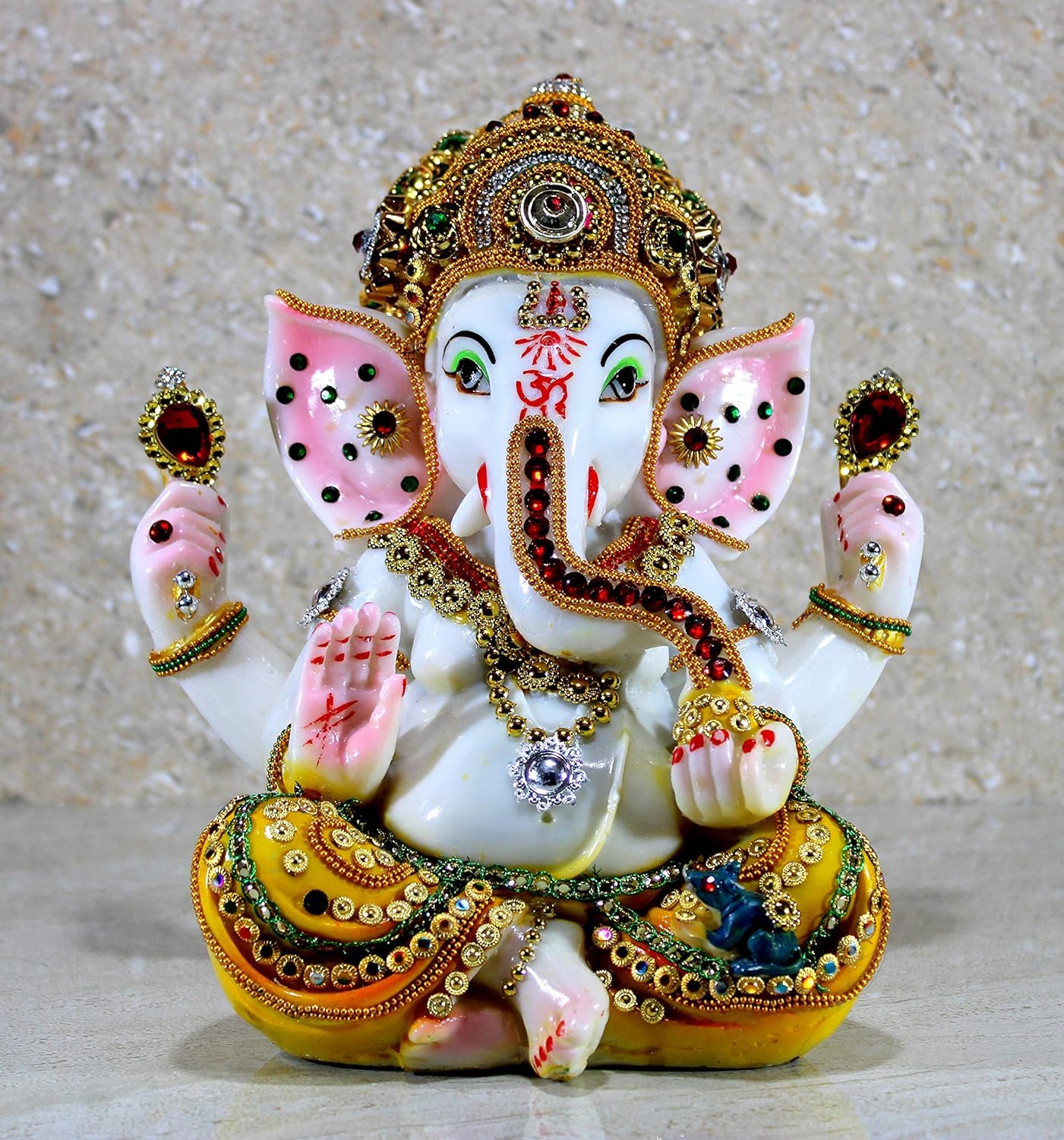 Idole Ganesh Ganapati en résine à offrir pour une crémaillère