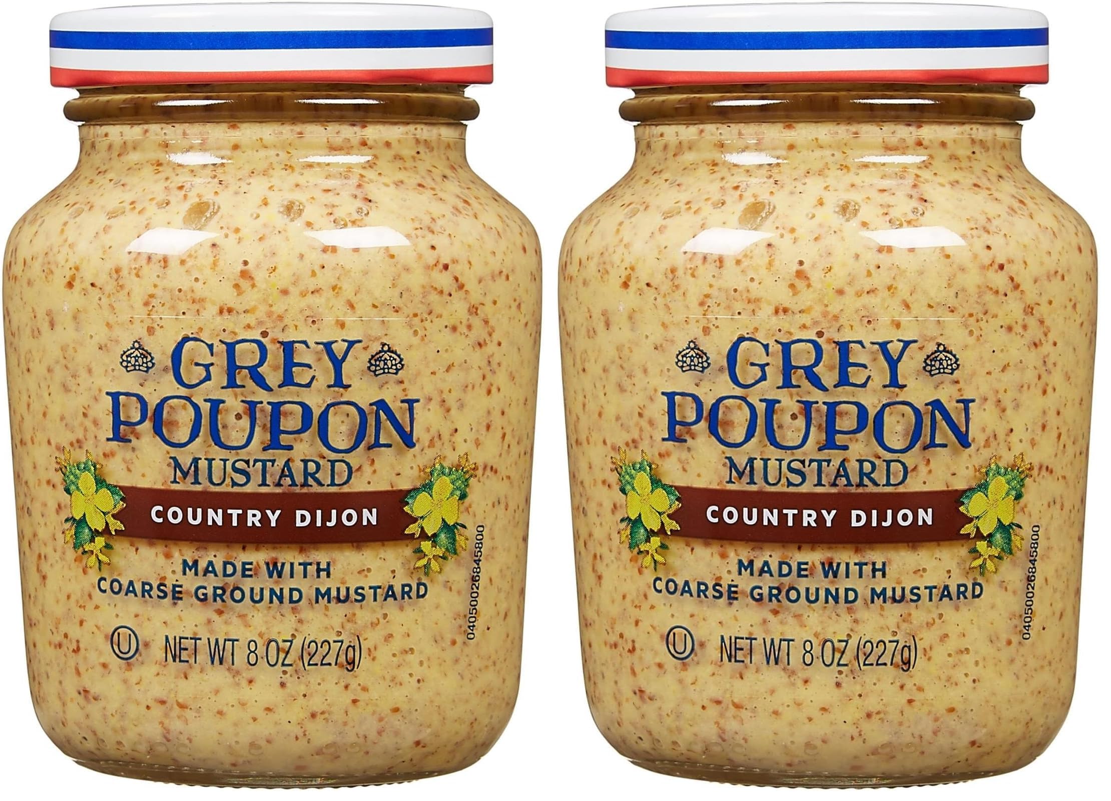Country Dijon Mustard (8 oz Jar) (Pack of 2)