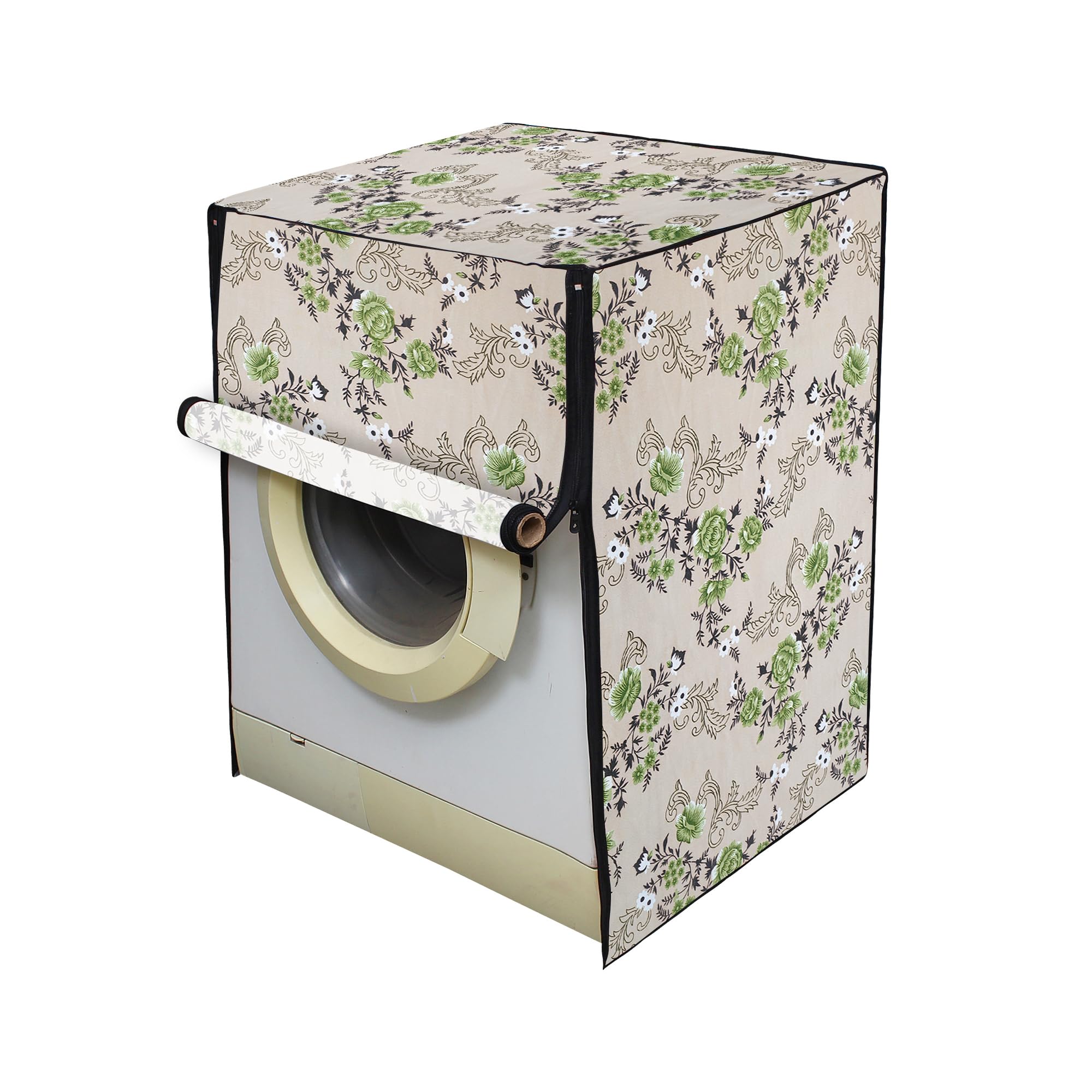 Lithara Front Load Fully Automatic Washing Machine Cover for LG, Samsung, IFB, Whirlpool, Suitable for 8 kg,9 kg & 10 kg - Waterproof, Dustproof Cover (Print-3) (B0D8T9T9JY) Amazon Price History, Amazon Price Tracker