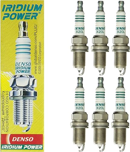 6 PCS NEW -- DENSO # 5358 IRIDIUM Power Spark Plugs -- IK20L