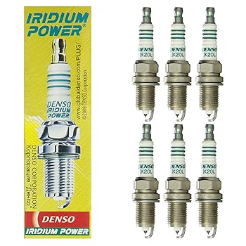  Peak - k DENSO # 5358 IRIDIUM Power Spark Plugs - IK20L - 6 PCS NEW