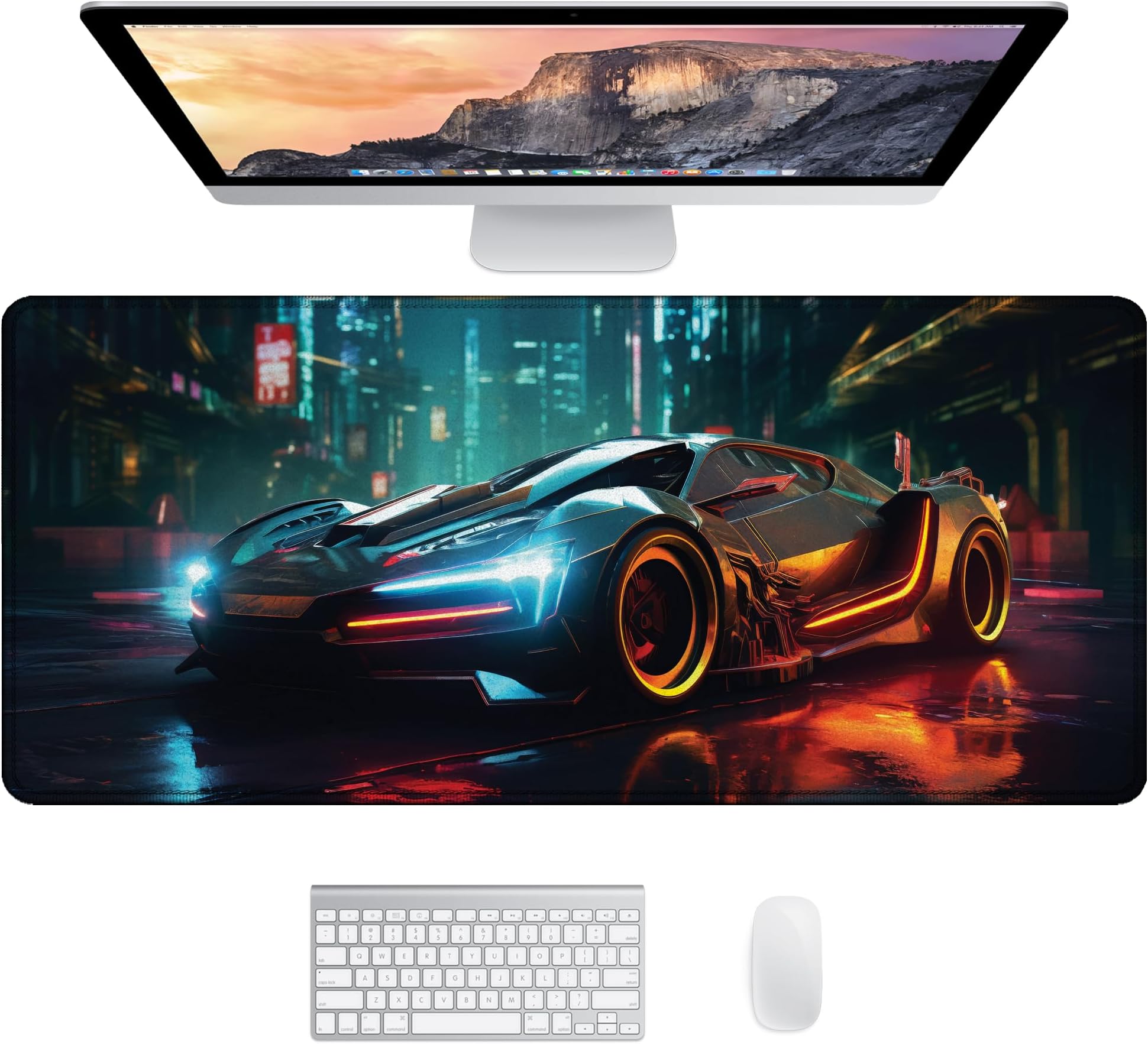 Gt Racing Computer Rgb Mat Destination Vinyl Ltd Classic Black Sports Car Mouse Mat Pad - 911 Men ...