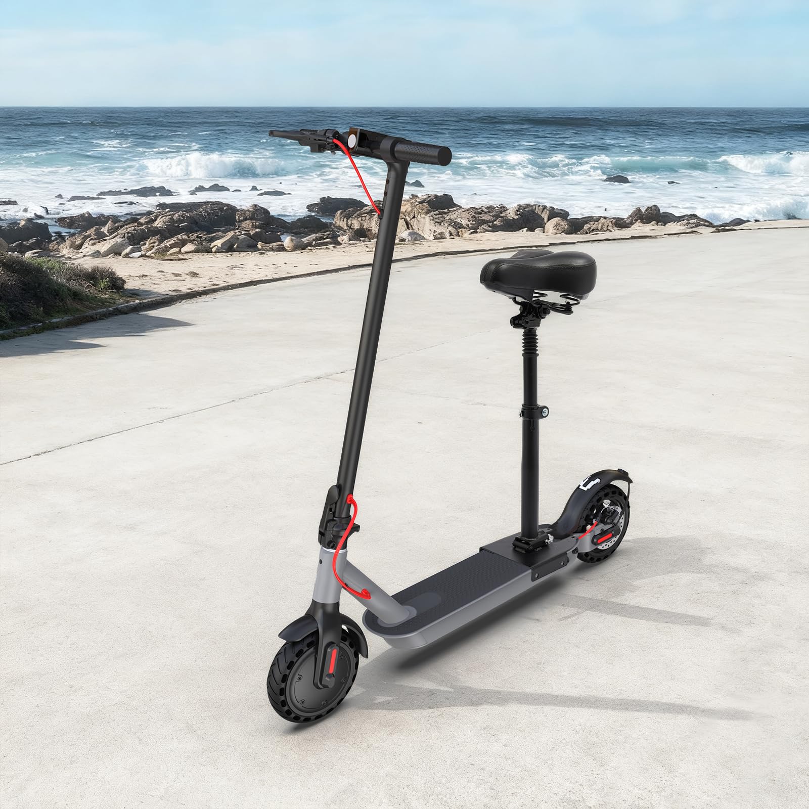 Siège de trottinette électrique, accessoire pour trottinette électrique, hauteur réglable, amortisseur des vibrations