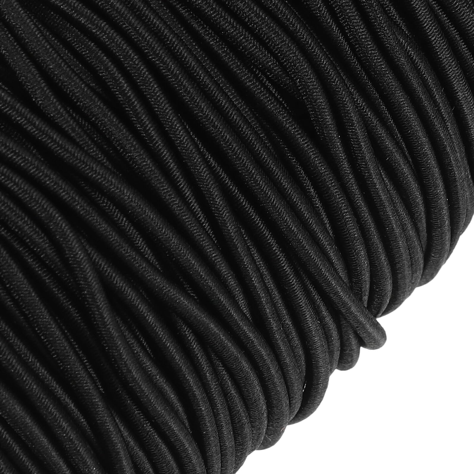 Cabilock Cuerda de Banda Elástica para Coser Ropa Cordón Elástico Redondo Trenzado para Pantalones Confección de Prendas y Proyectos de Costura