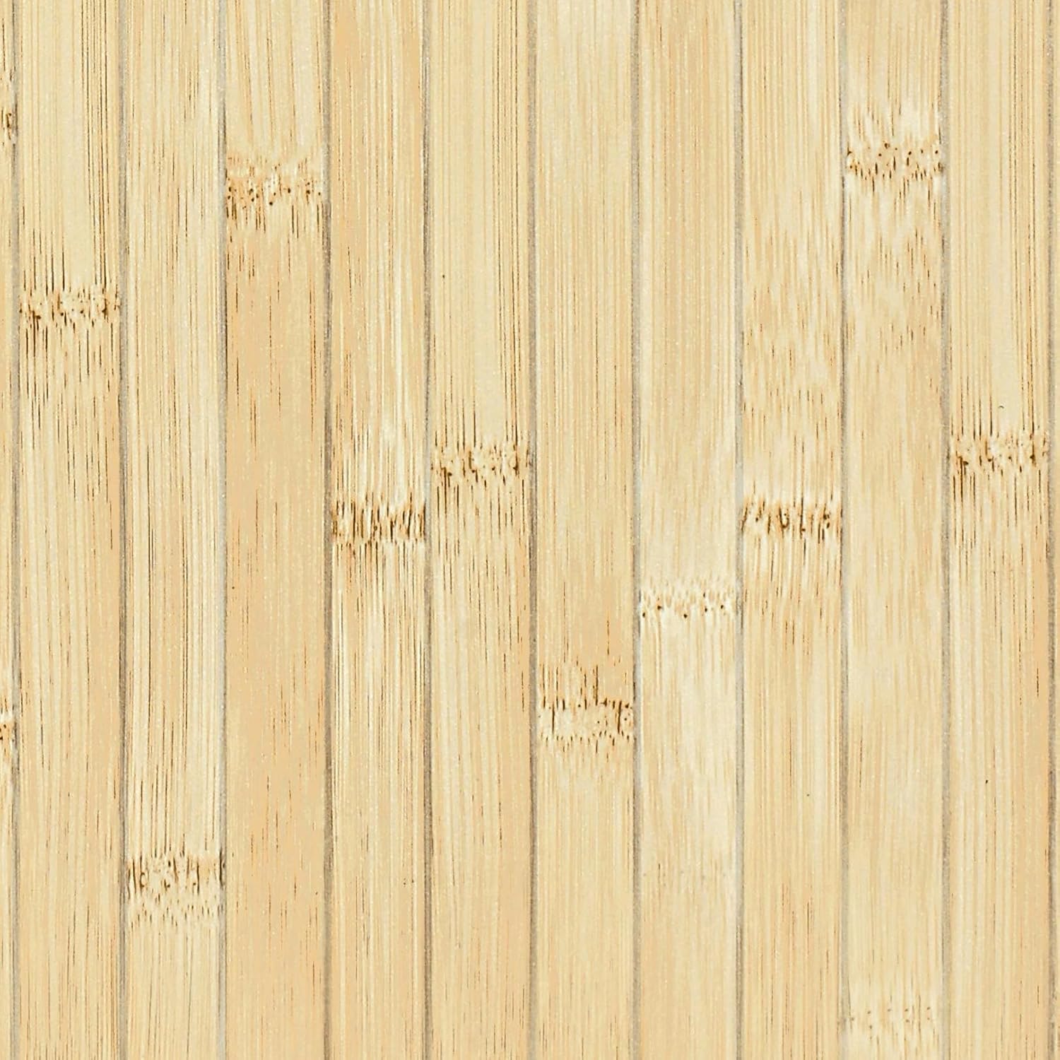 FunStick 24"x200" Brown Bamboo Wood Grain Contact Paper for Walls Wood Slat Wall Paneling Peel and Stick Wallpaper Wood Slats Removable Wallpaper for Bedroom Bathroom Wall Decor Cabinets Waterproof