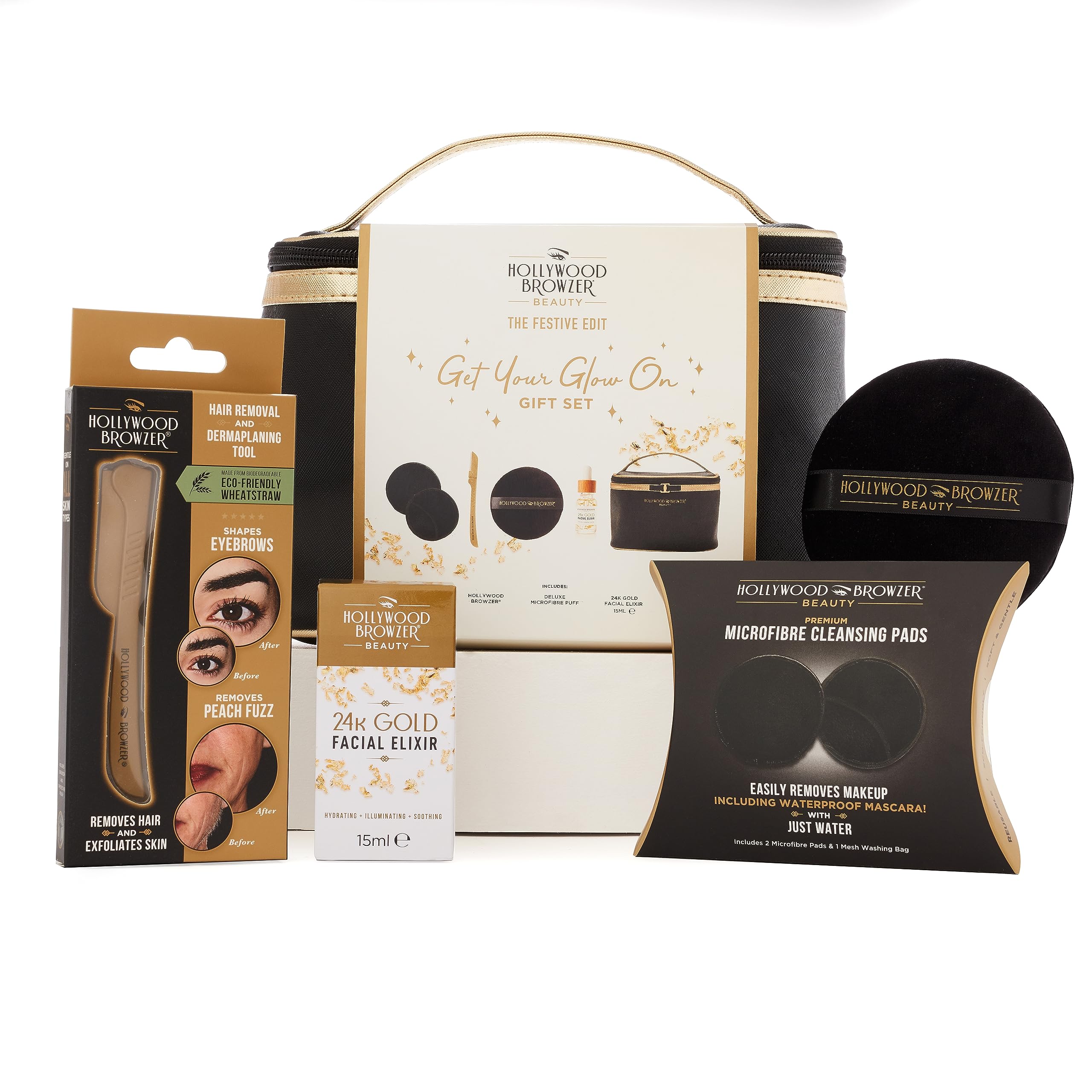 Hollywood Browzer Beauty Festive Edit Get Your Glow On Gift Set