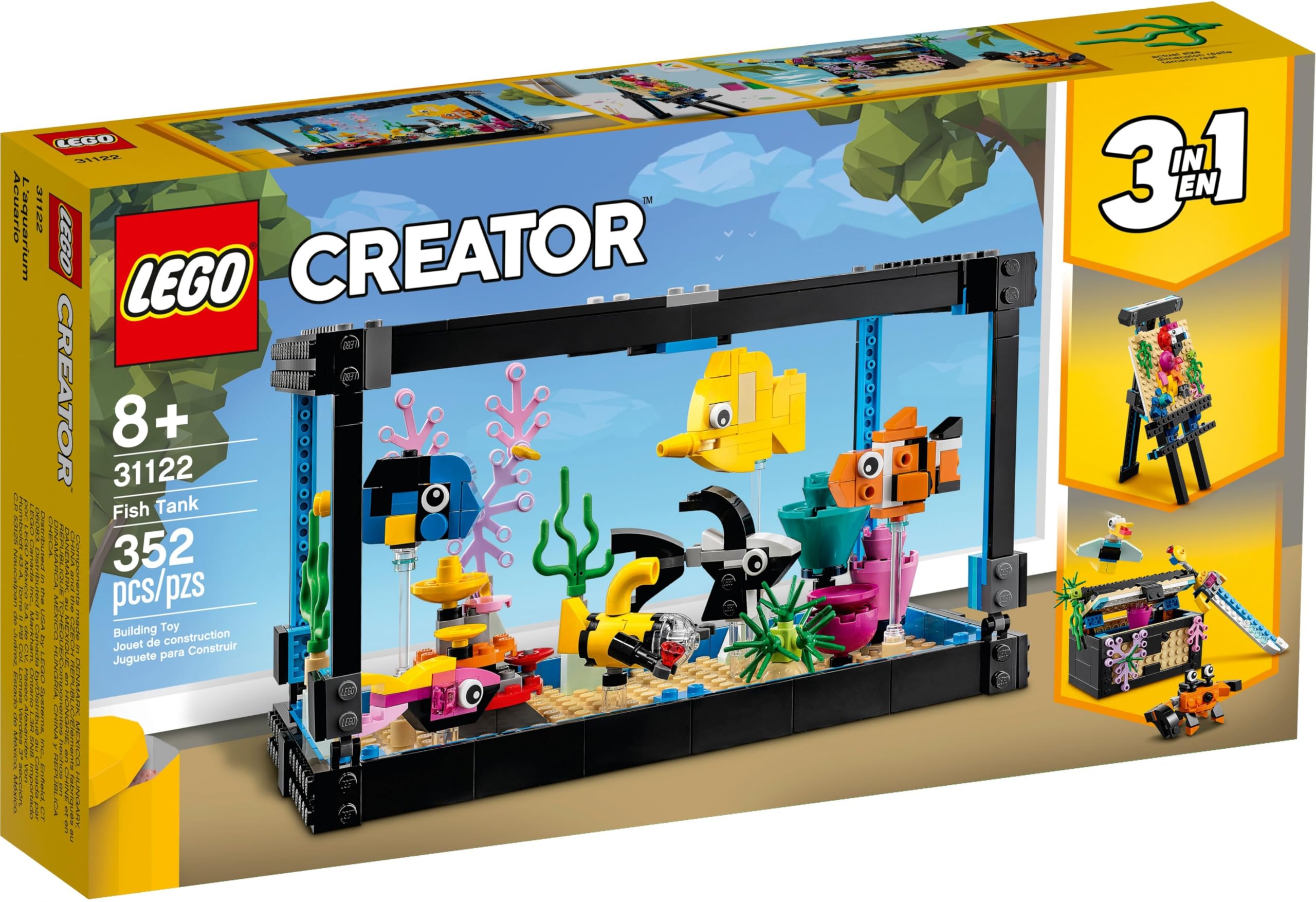 Amazon.co.jp: レゴ(LEGO) クリエイター アクアリウム 31122 おもちゃ