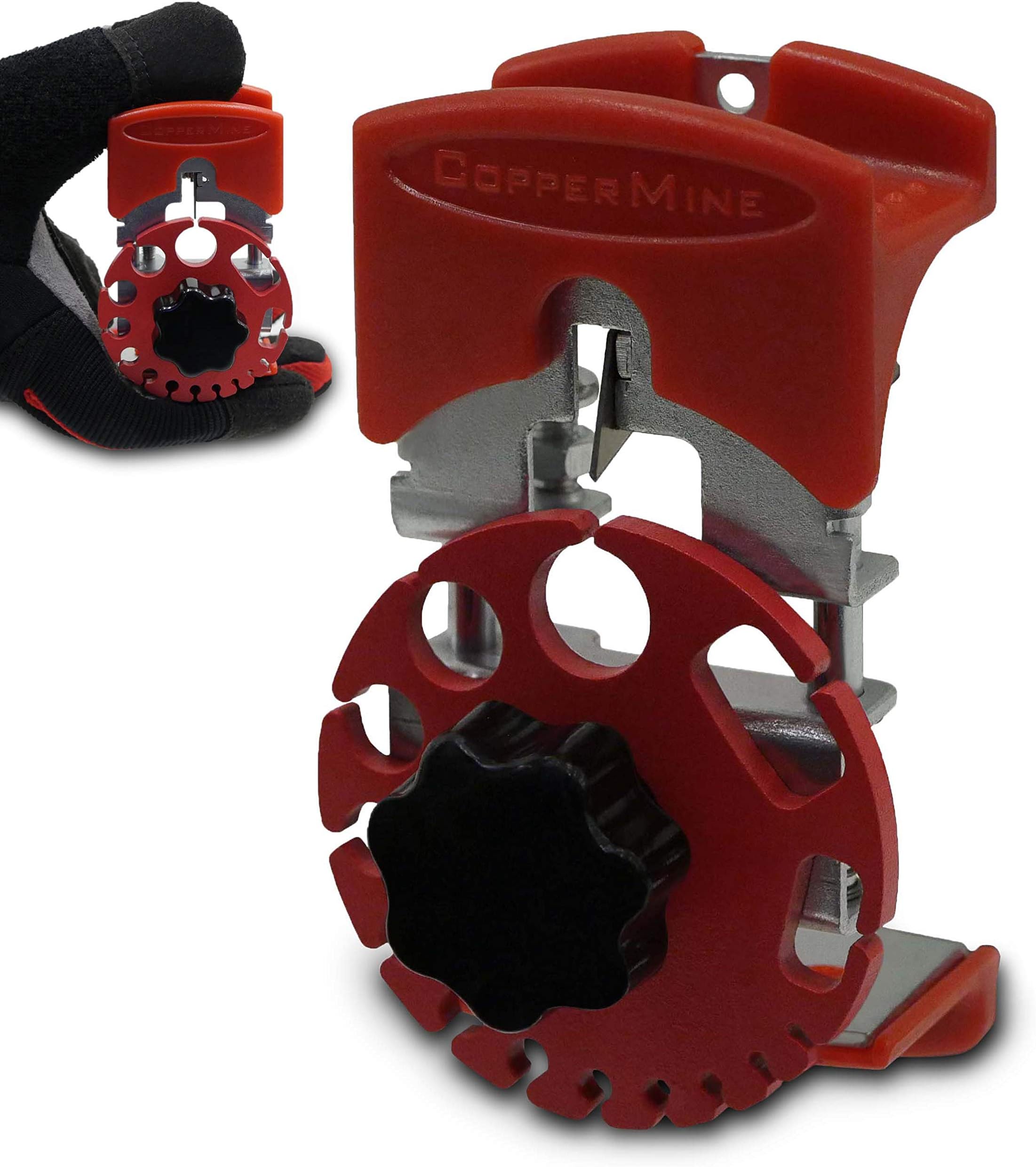CopperMine Handheld Wire Stripper Tool using Stcok Blade, Cable Stripping Machine for Scrap Copper Recycling