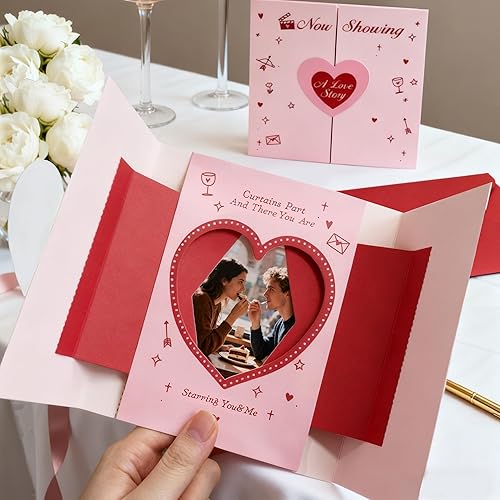TwoDays DIY Valentine's Day Photo Card Gift for Him/Her -