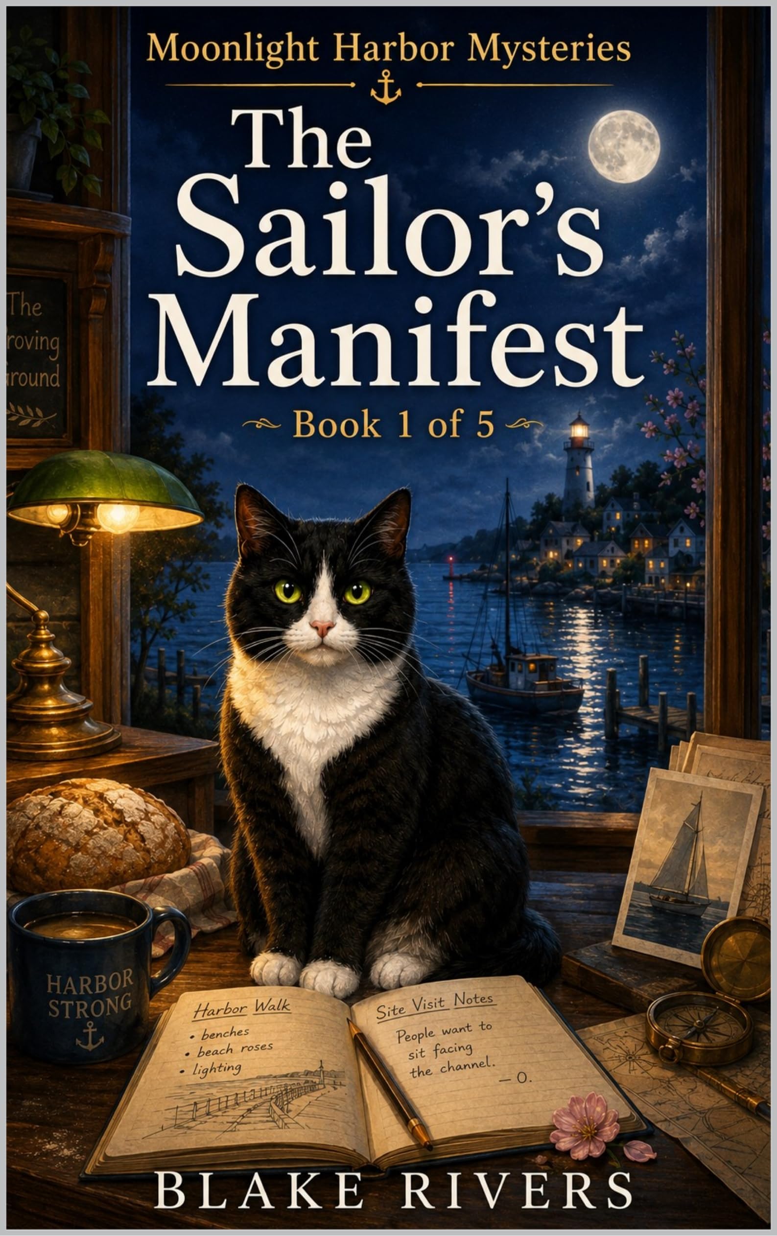 The Sailor's Manifest (Moonlight Harbor Mysteries Book 1)